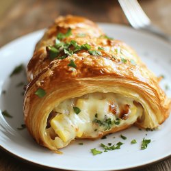 Croissant Recheado Delicioso