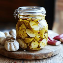 Conserva de Alho Caseira