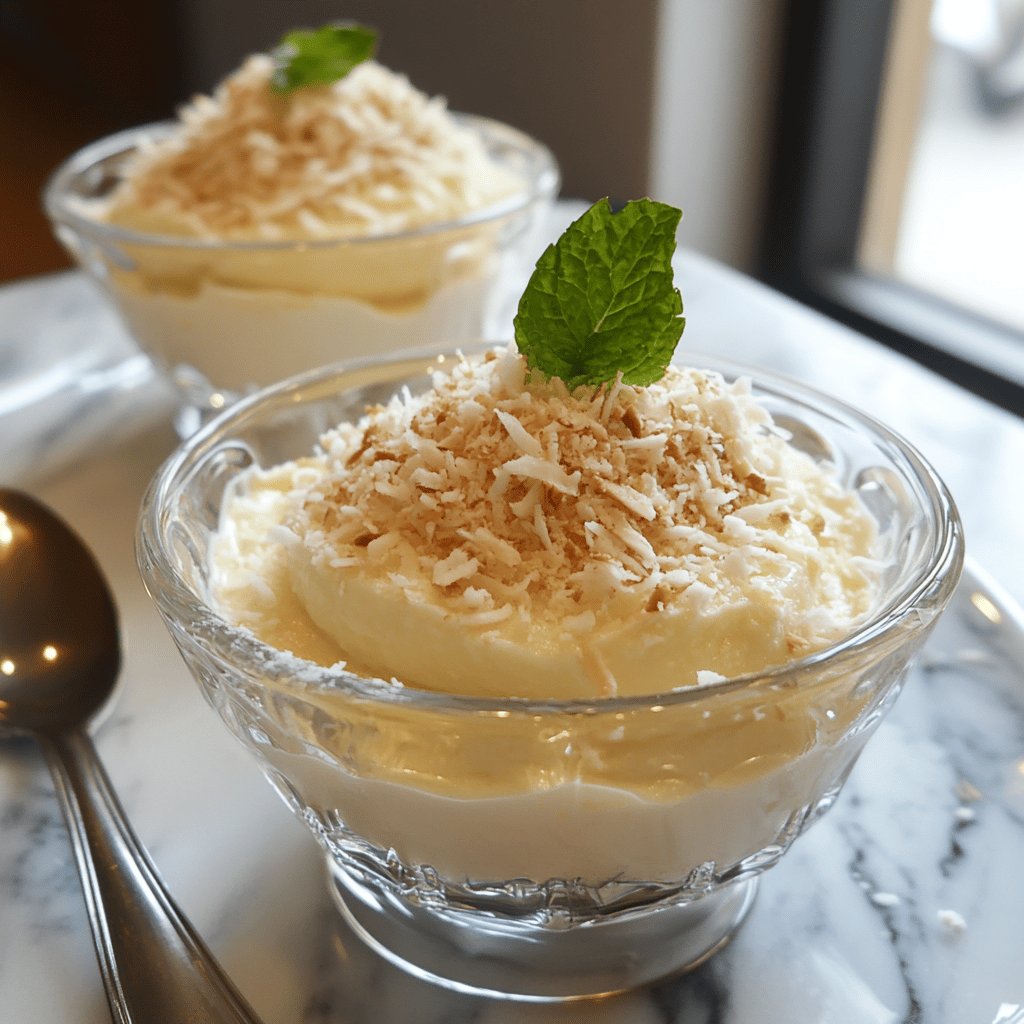 Mousse de Coco Deliciosa