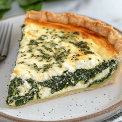 Quiche de Espinafre e Mussarela