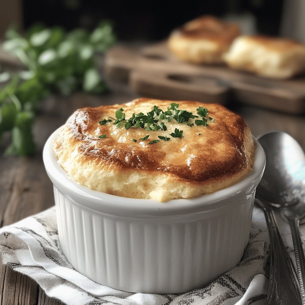 Souflé de Frango Clássico