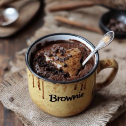 Brownie de Caneca Sem Fermento