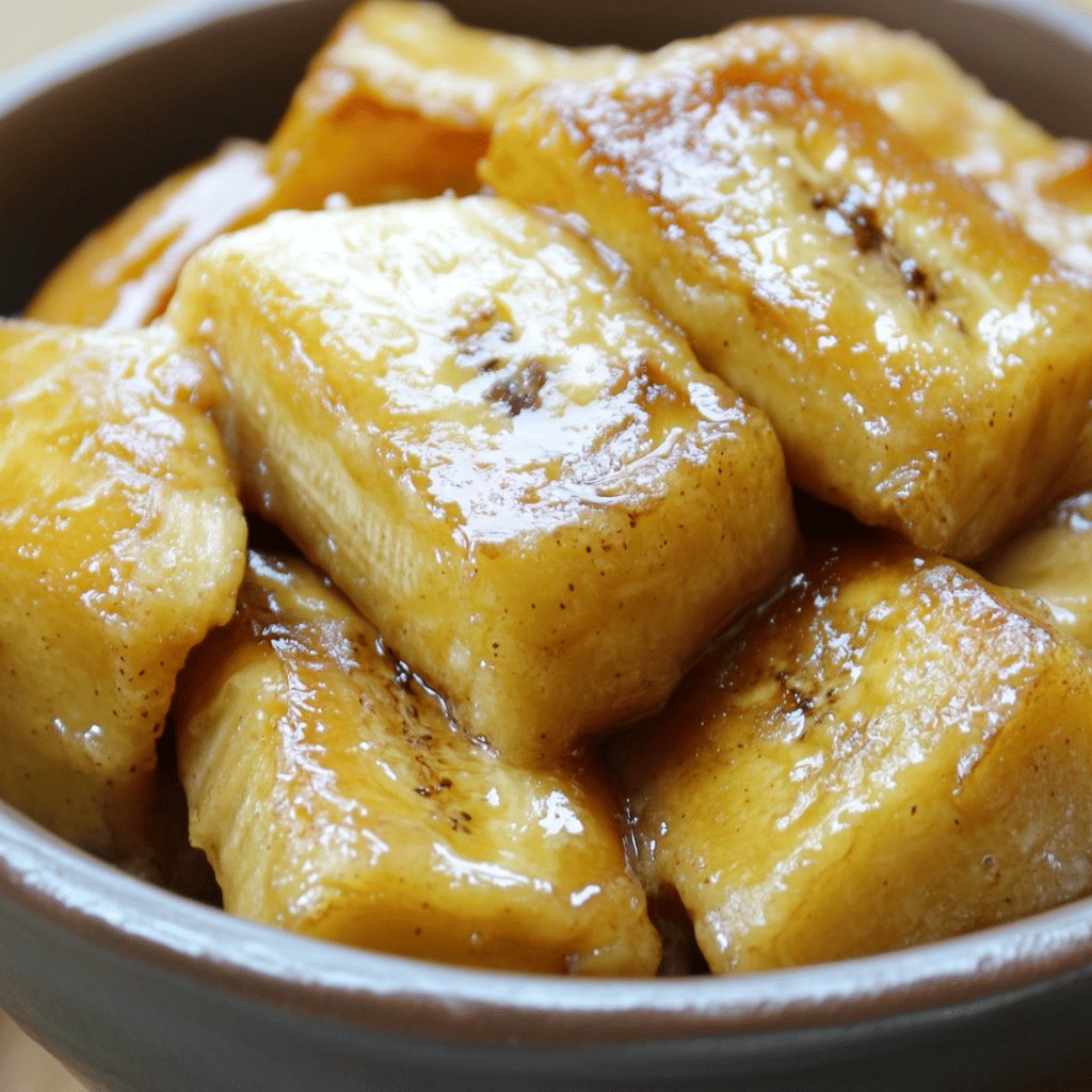 Doce de Banana Nanica Caseiro