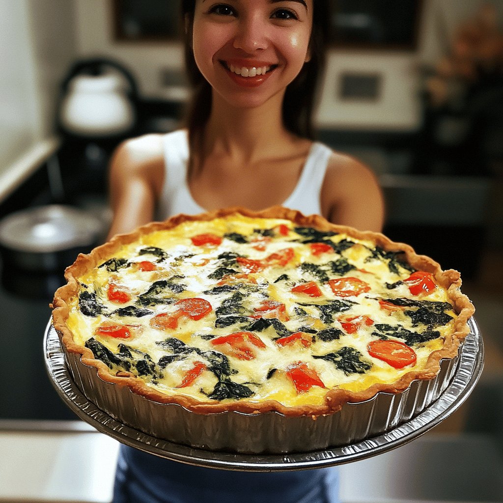 Quiche de Espinafre