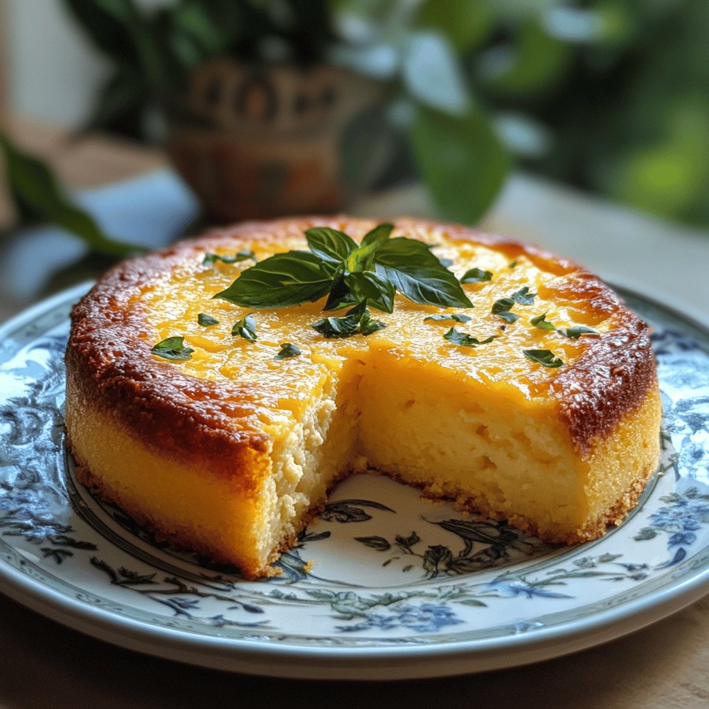 Bolo de Milho com Queijo