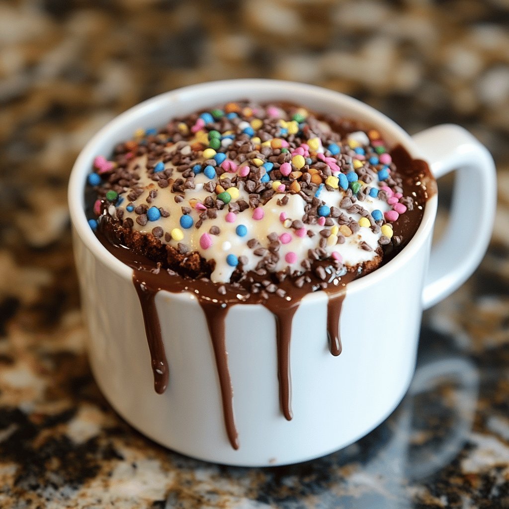 Bolo na Caneca Simples