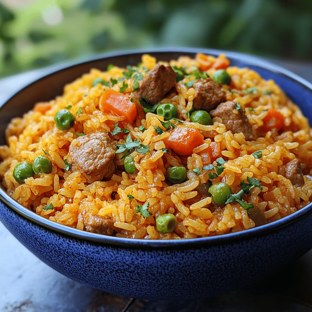 Arroz com Carne Fácil