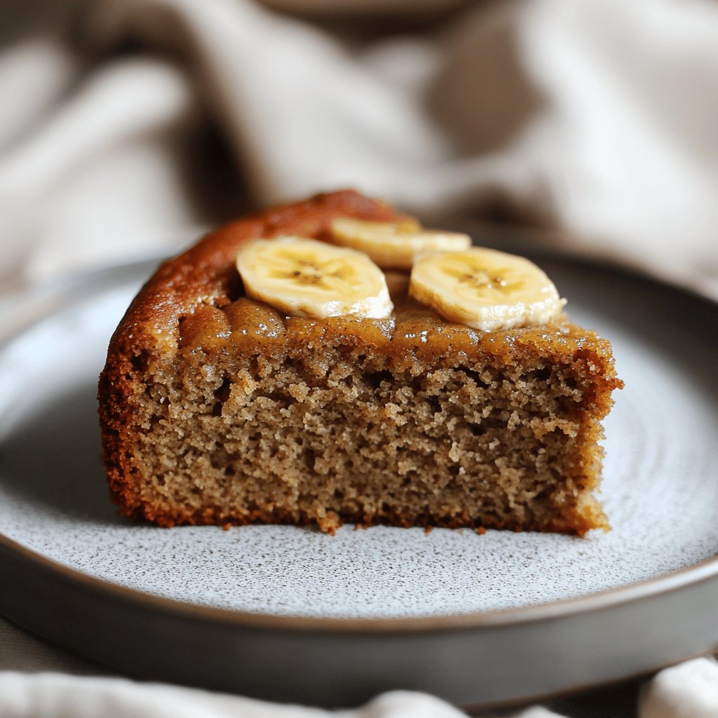 Bolo de Banana Sem Glúten