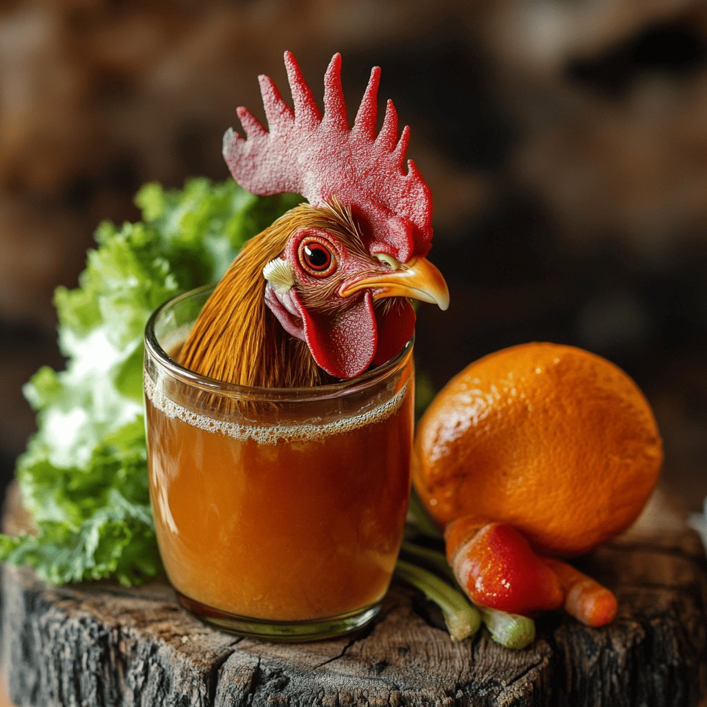 Caldo de Crista de Galo