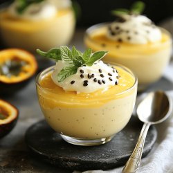 Mousse de Maracujá Cremosa