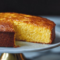 Bolo de Fubá Cremoso