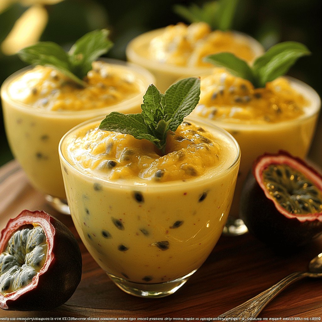 Mousse de Maracujá