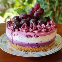 Pavê de Uva Delicioso