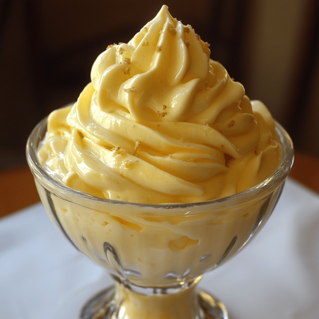 Delicioso Creme Amarelo