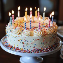 Bolo de Aniversário Simples