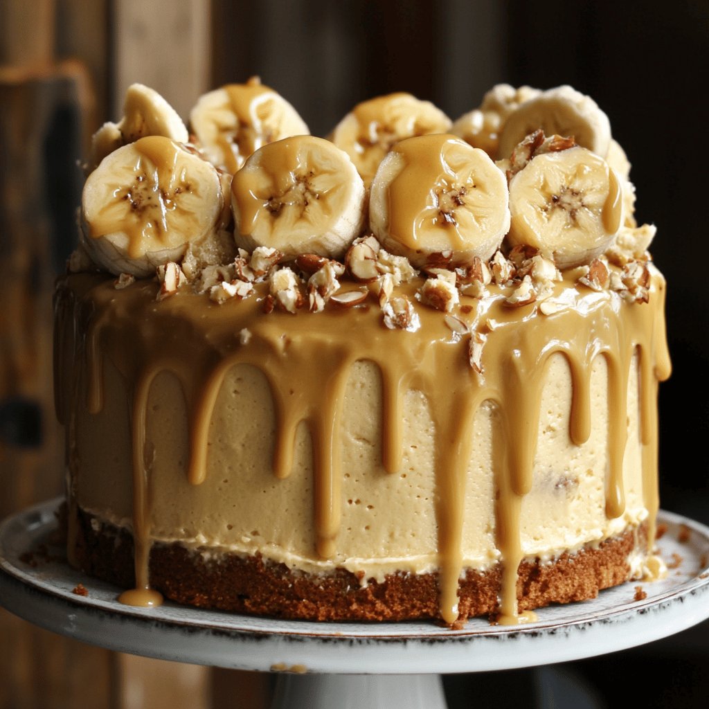 Bolo de Banana com Doce de Leite