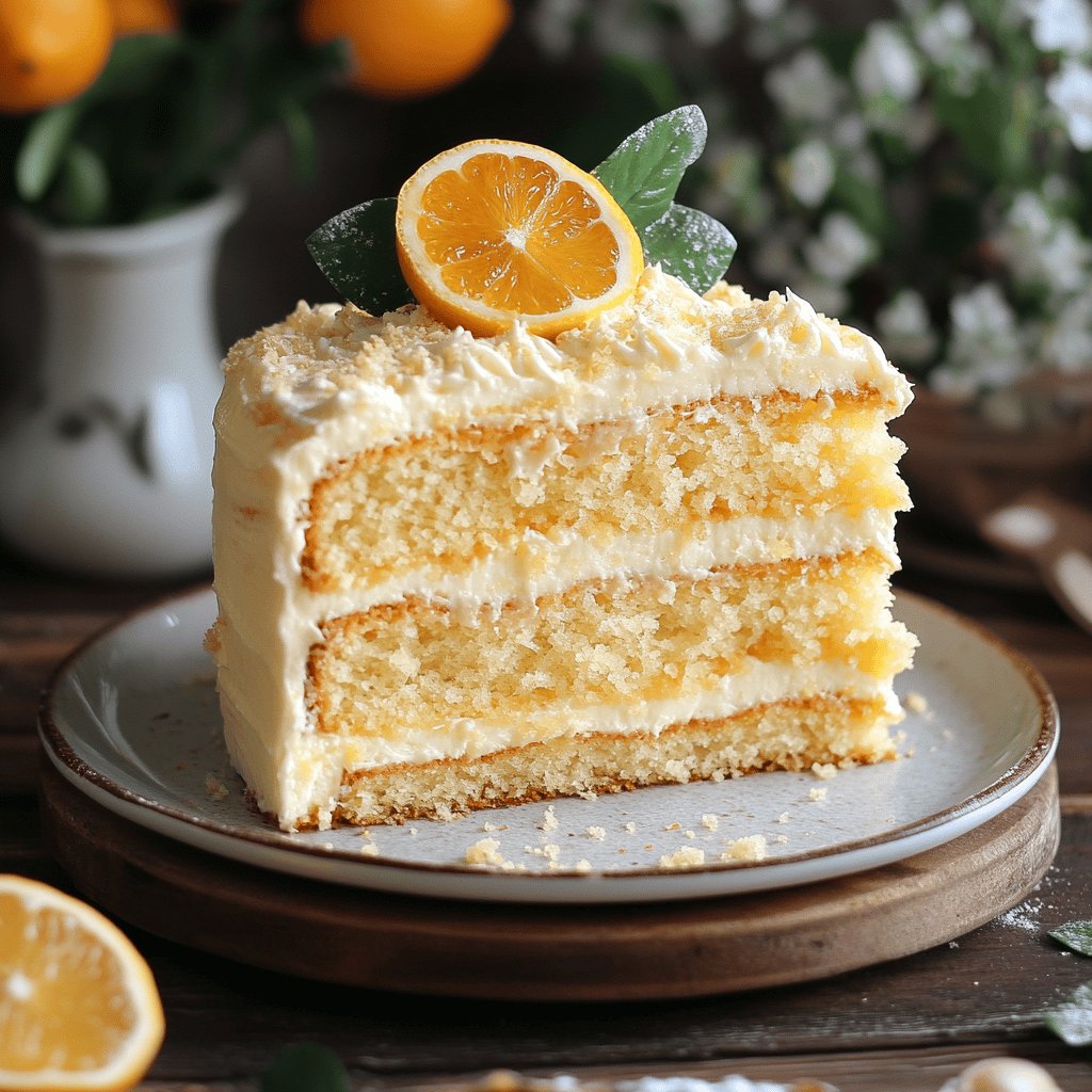 Bolo de Bergamota