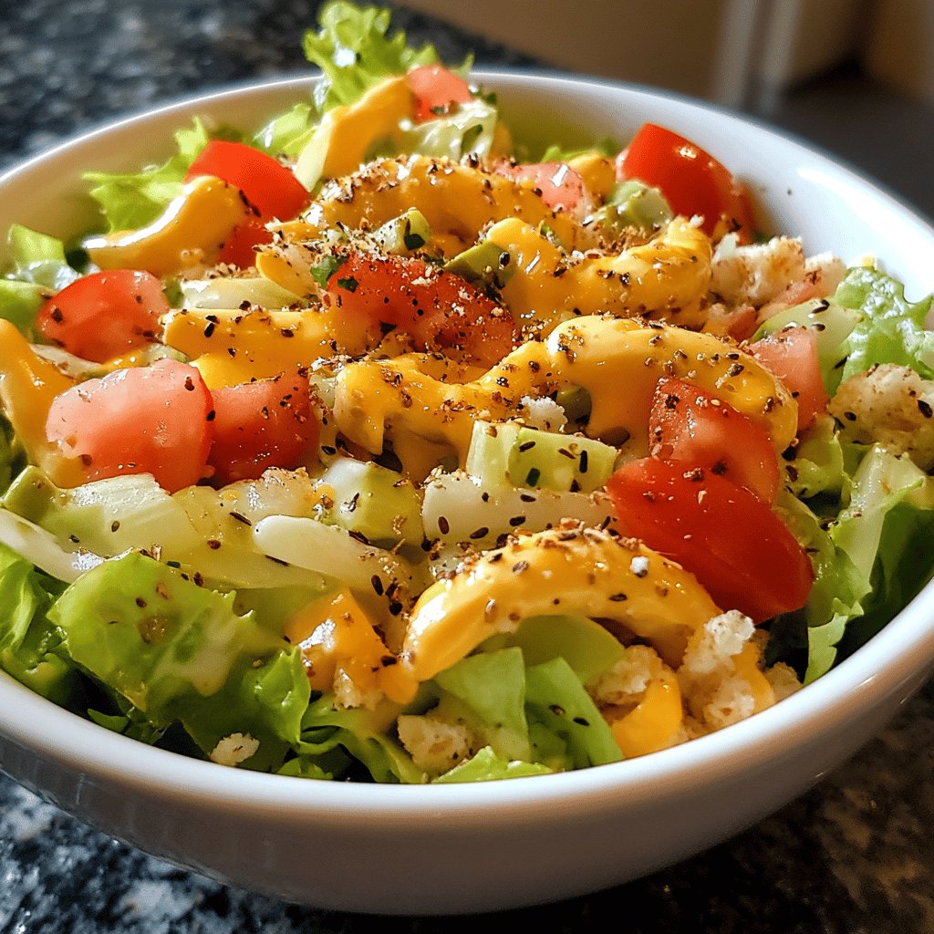 Salada Big Mac Caseira