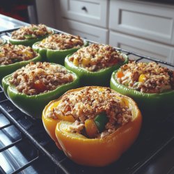 Klassische Gefüllte Paprika