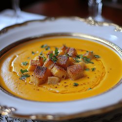 Kürbiscremesuppe aus der Südsteiermark