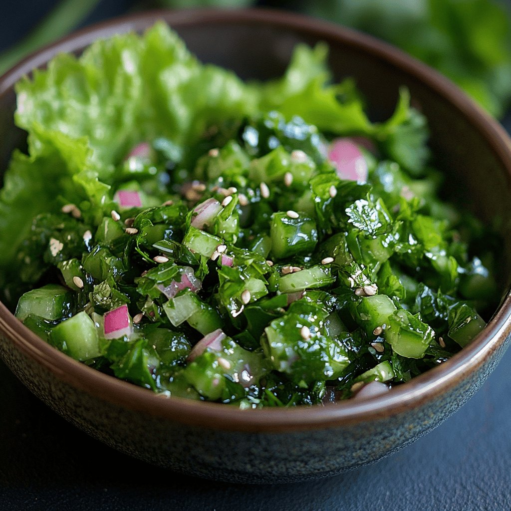 Erfrischender Grüner Bohnensalat