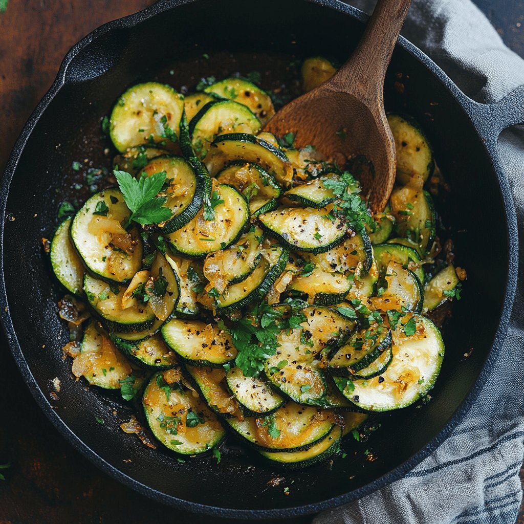 Schnelle Zucchini-Pfanne