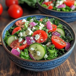 Einfacher Griechischer Salat