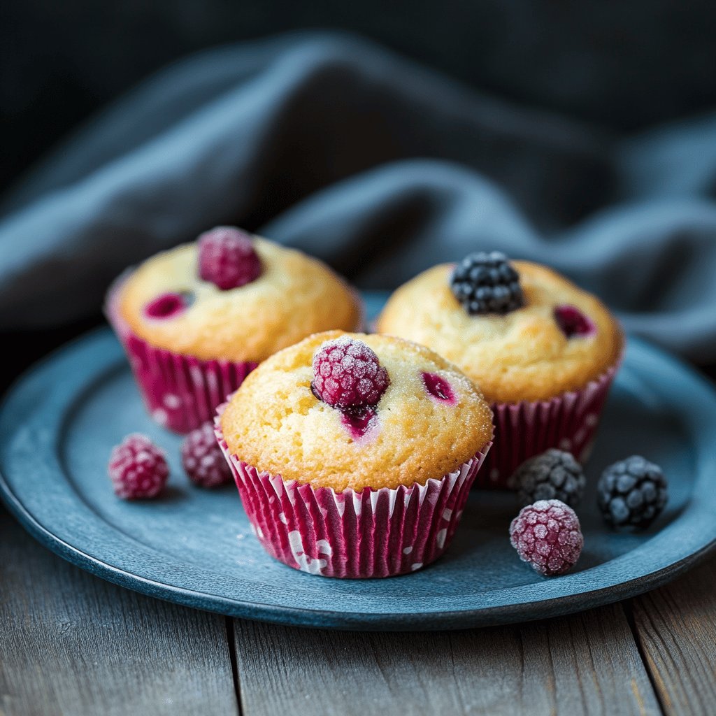 Einfache saftige Muffins