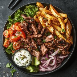 Hausgemachtes Gyros