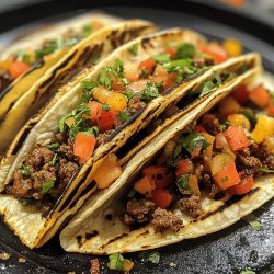 Würzige Hackfleisch-Tacos