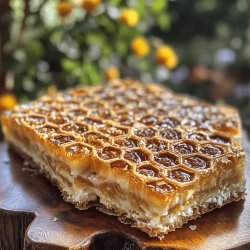 Klassischer Bienenstich Kuchen