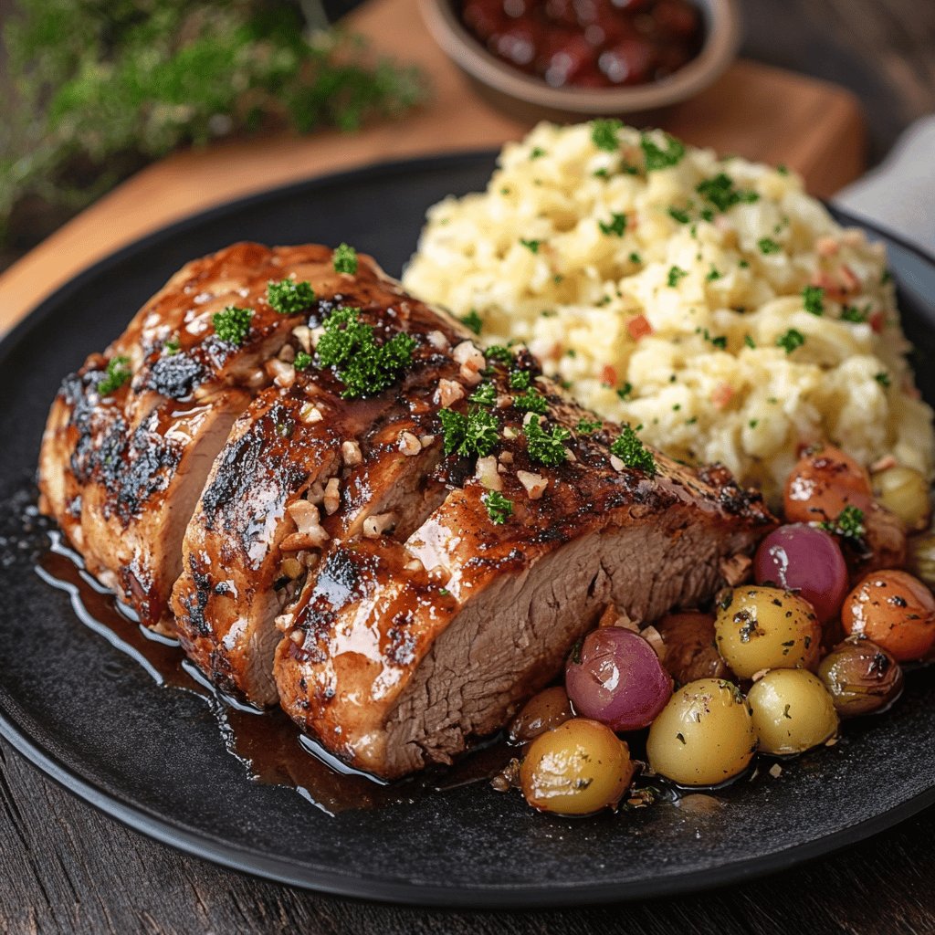 Krustenbraten mit knuspriger Schwarte