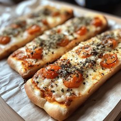 Schnelle Pizzabrötchen