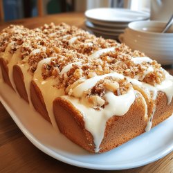 Birnenkuchen mit Streuseln