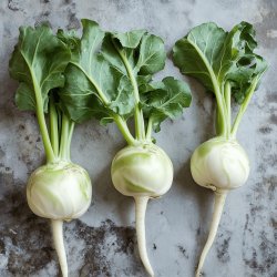 Klassisches Kohlrabigemüse