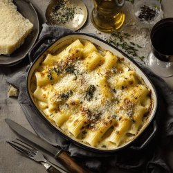 Köstliche Rigatoni al Forno