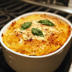 Spaghettikürbis mit Parmesan