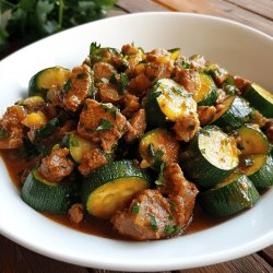 Gefüllte Zucchini mit Hackfleisch