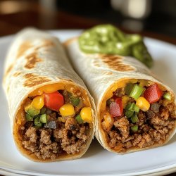 Klassische Mexikanische Burritos