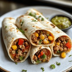 Klassische Mexikanische Burritos