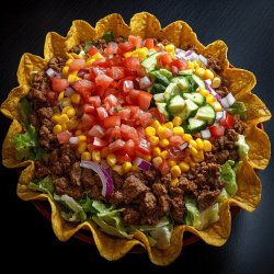 Leckerer Taco-Salat