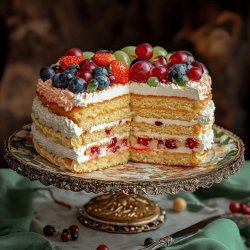 Klassischer Russischer Zupfkuchen