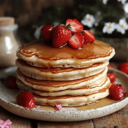 Fluffige Amerikanische Pancakes