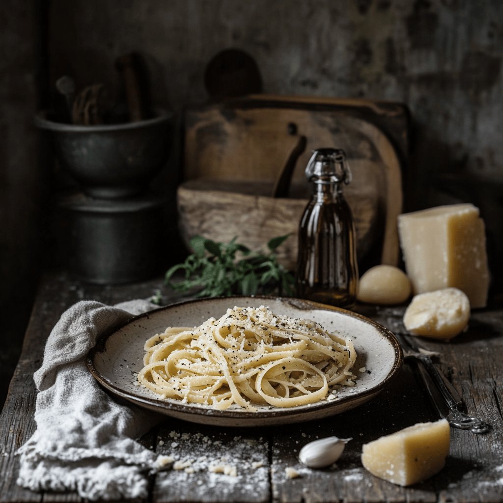 Klassische Cacio e Pepe