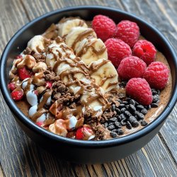 Proteinreiche Schoko-Creme Bowl