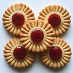 Klassische Linzer Plätzchen