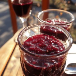 Feigenmarmelade mit Rotwein