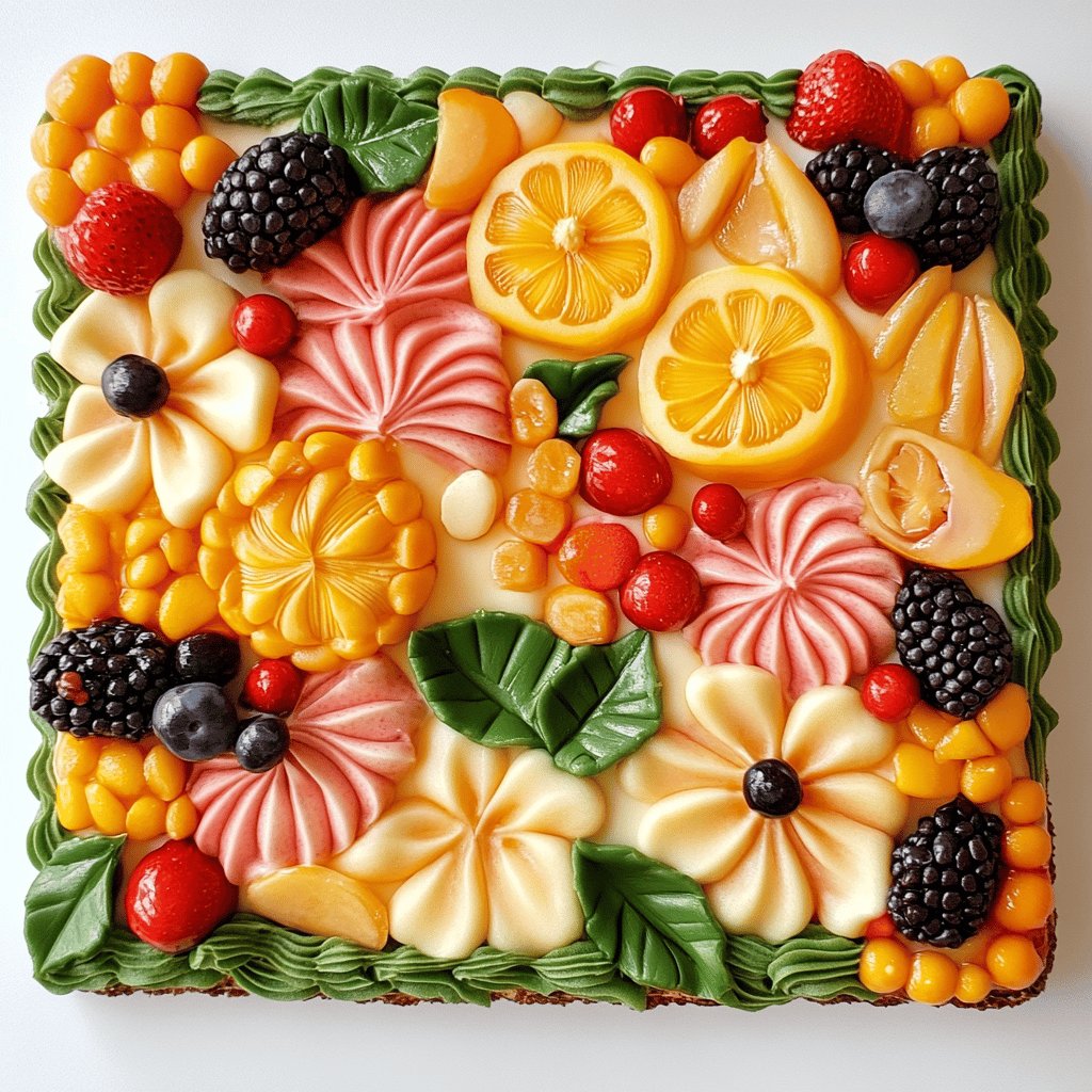 Fruchtiger Blechkuchen