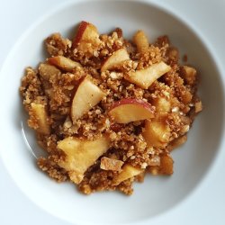 Einfacher Apfel-Crumble