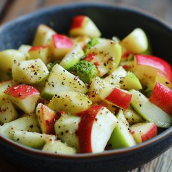 Frischer Brokkoli-Apfel-Salat